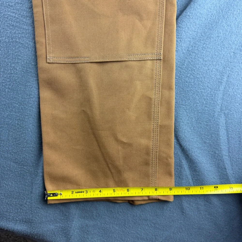 Vintage USA Carhartt Double Knee Pants Men's 36x32* Brown Deadstock Dungaree Fit